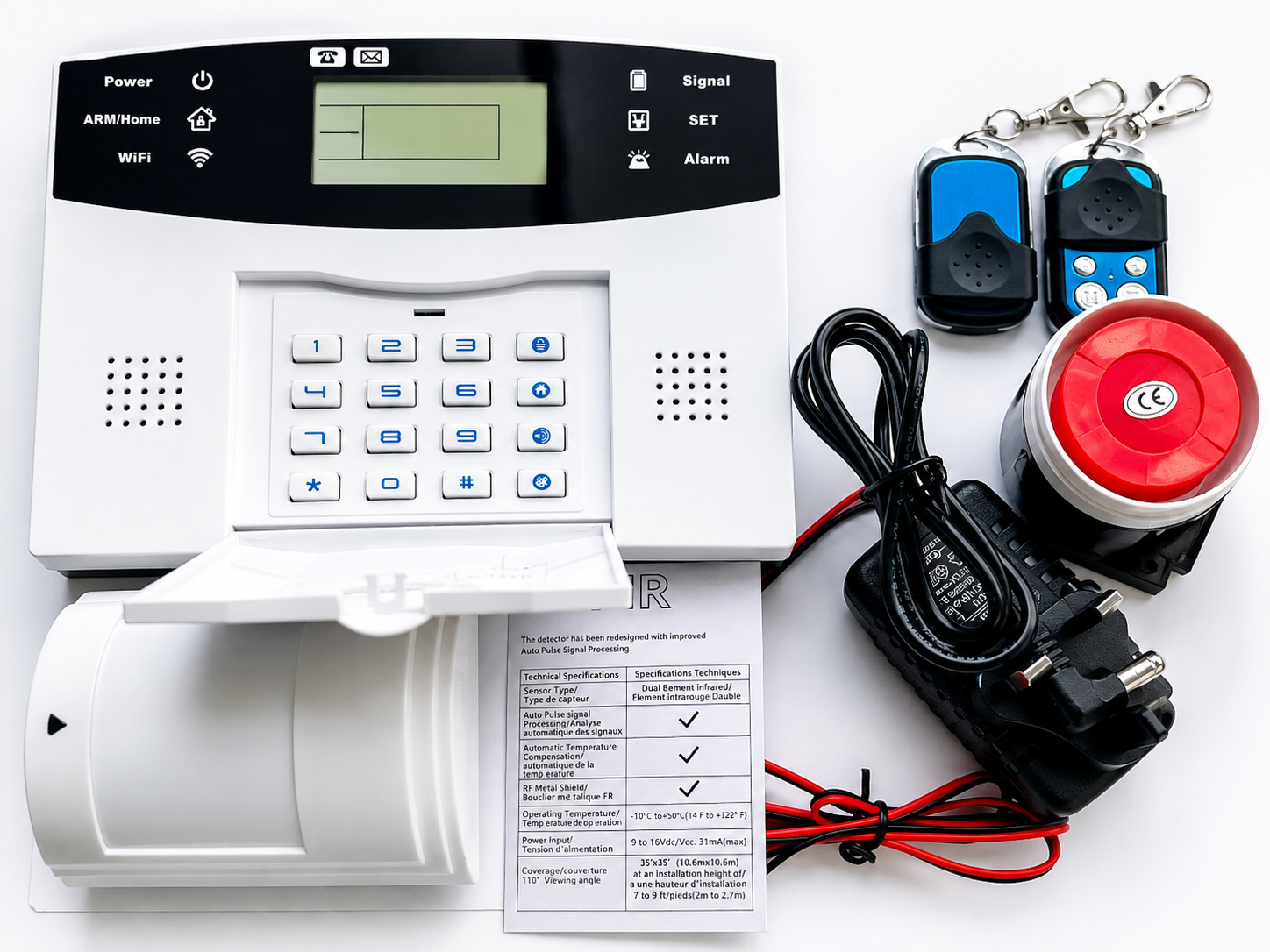 Home, Office, Business, Industry, and etc., Security GSM Alarm Systems Solution.