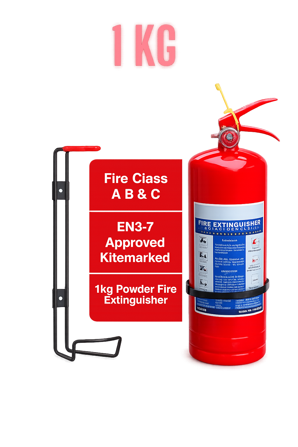 ABCE Dry Powder 1 Kg Fire Extinguisher