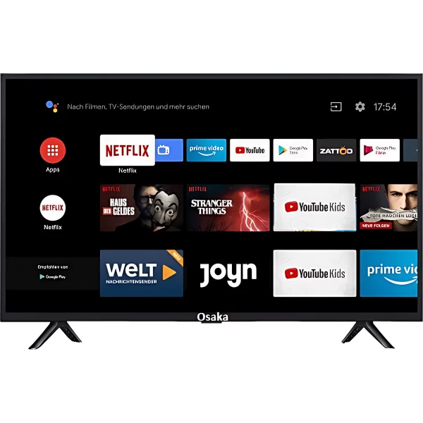 Osaka 32" Double Glass LED Smart TV